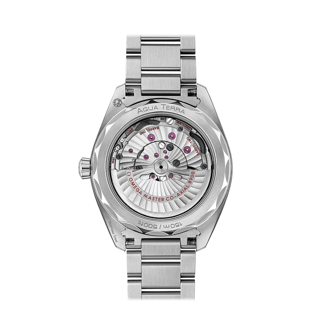 OMEGA Aqua Terra 150m Co‑Axial Master Chronometer 41mm 220.10.41.21.10.001 Shop OMEGA in Watches of Switzerland Sydney boutique.